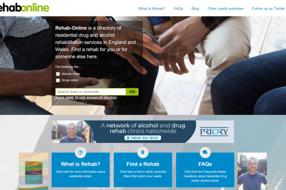 New rehab online website