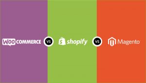 Woo Commerce vs Shopify vs Magento lead image